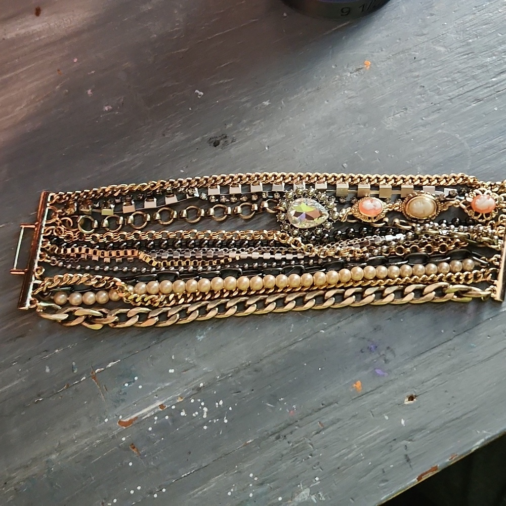 Multi-Layer Chain Bracelet